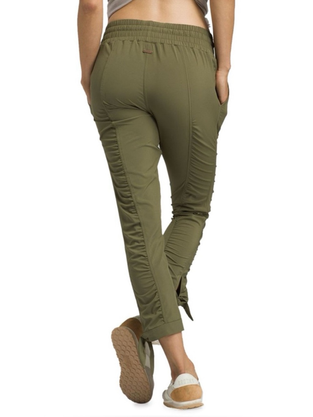 Prana Bindu Joggers in Olive Green Women’s Size Medium Yoga